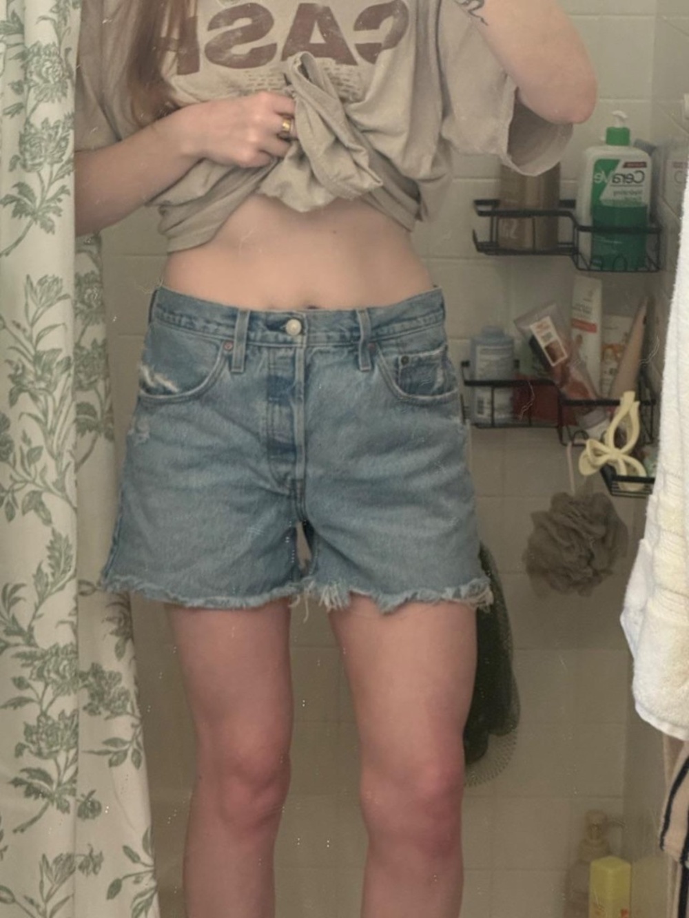 Levi's Women's Vintage Blue Shorts